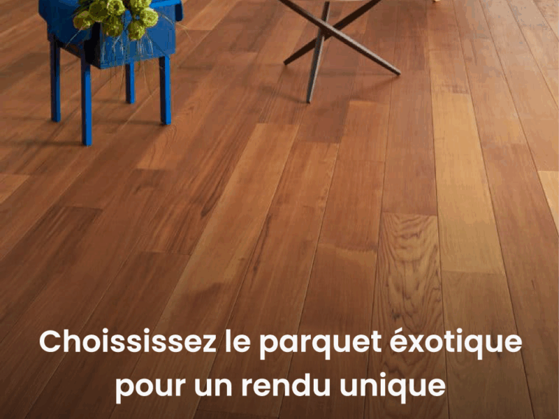 Parquets Exotiques pour un intérieur unique
