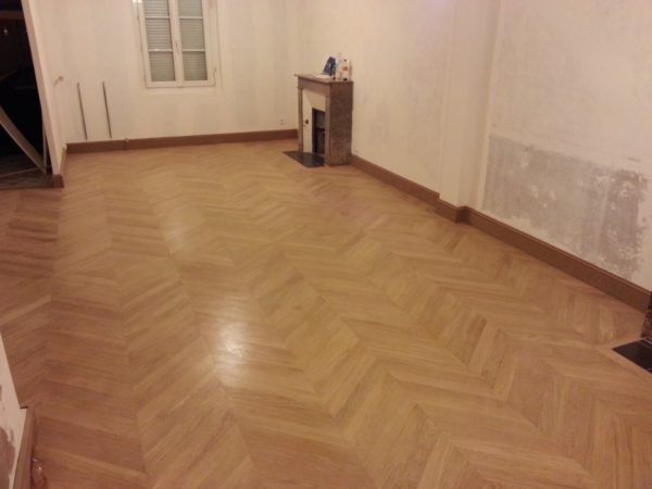 Parquet en Point de Hongrie Le Mans