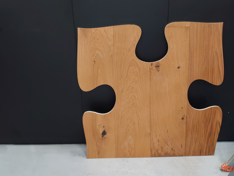 Fabrication Parquet « Puzzle »