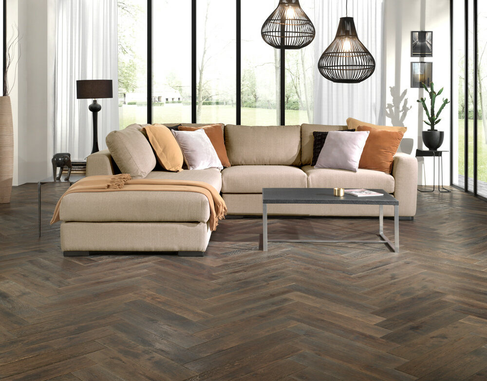 Parquet Contrecollé LAMETT FARM HERRINGBONE FAR HB-938