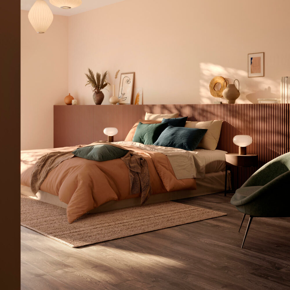 Sol Stratifié - BERRY ALLOC - Connect 8V4 - Gyant Warm Brown