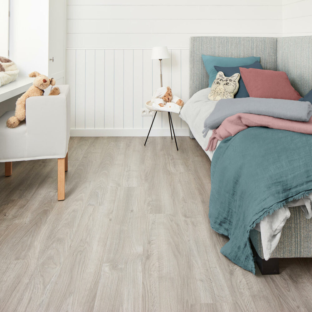 Sol Stratifié - BERRY ALLOC - Connect 8V4 - Java Light Grey