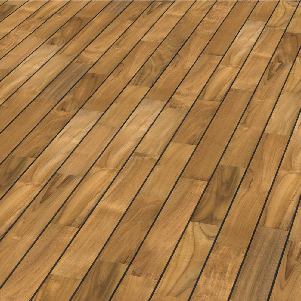 Parquet Massif Pont de bateau - Teck