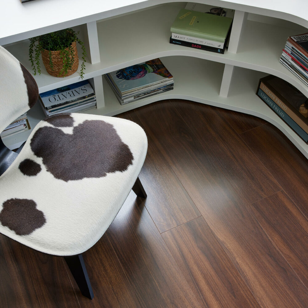 Sol Stratifié - BERRY ALLOC - Connect 8V4 - Walnut Brown