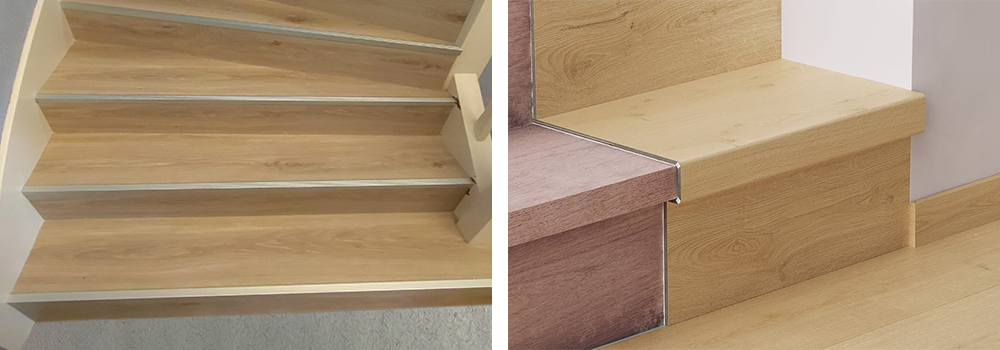 Habillage d'escalier stratifié par UP Créateur d'intérieur