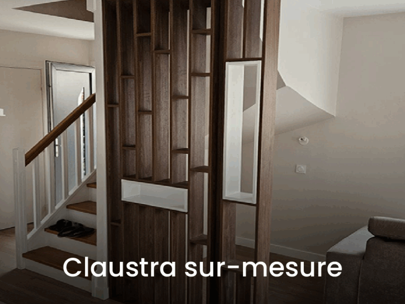 Claustra sur-mesure : séparer vos espaces sans cloison