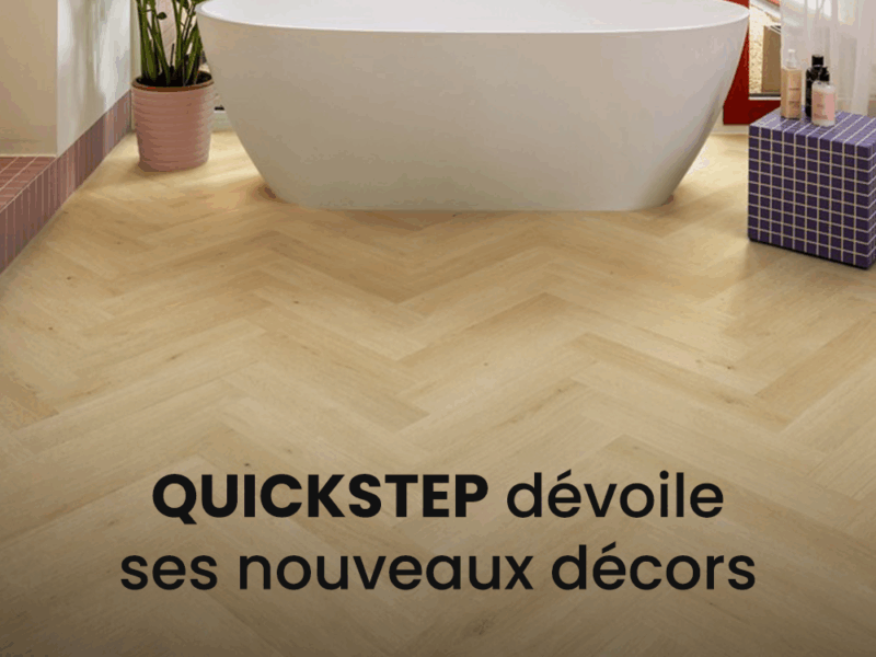 QUICKSTEP dévoile sa nouvelle gamme : IMPRESSIVE DESIGN