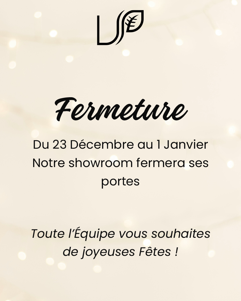Fermeture Fêtes de fin d'années