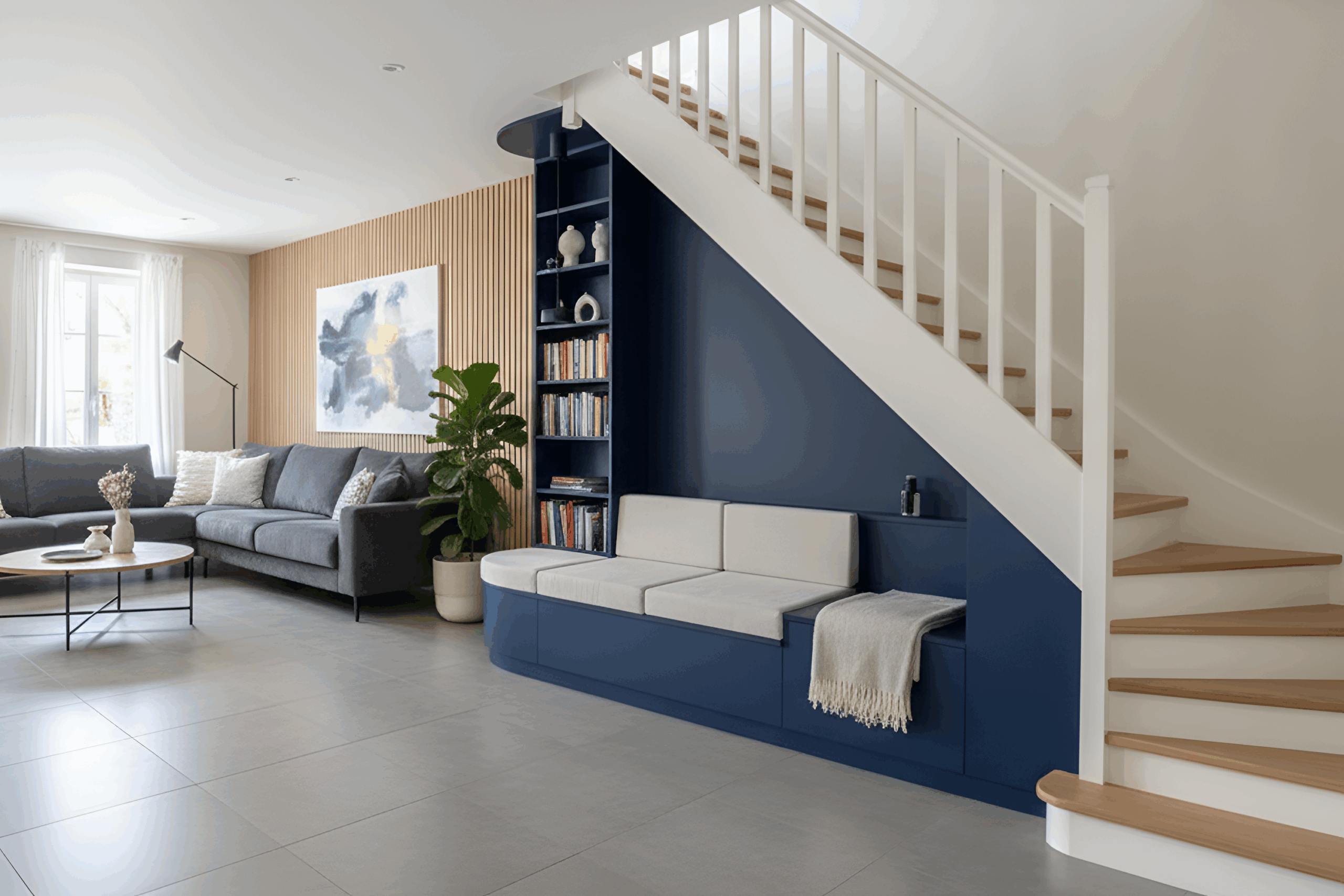 Dessing sous-escalier par UP Créateur d'Intérieur Le Mans