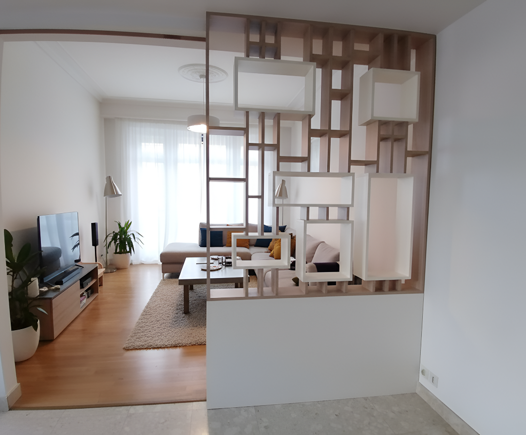 Claustra sur-mesure réalisé par UP Créateur d'Intérieur le Mans