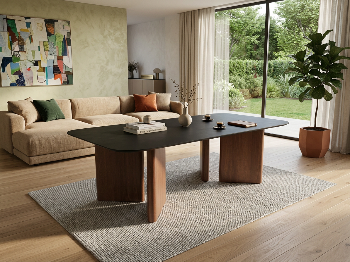 Table de Séjour en bois par UP Le Mans