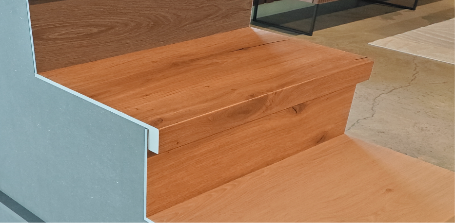 couvres marches vinyl Floorex par UP le Mans