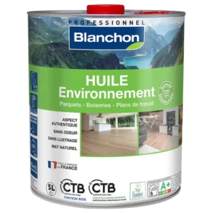 Huile environnement Blanchon