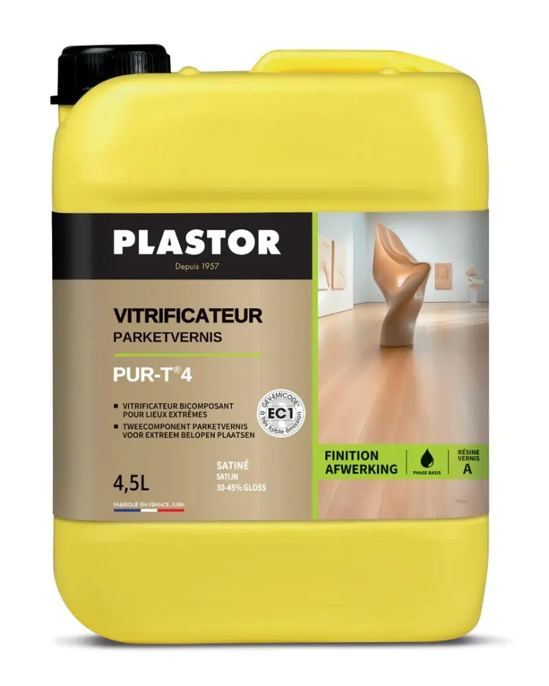 Vernis PLASTOR Bicomposant DUOPUR T4
