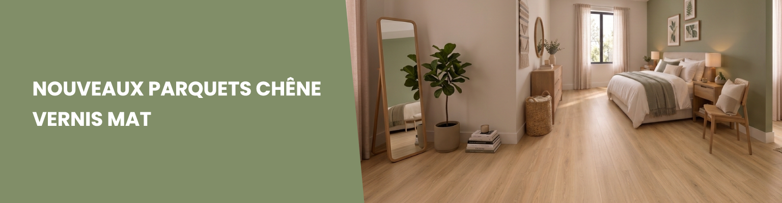 Nouveaux Parquet contrecollé chêne vernis mat